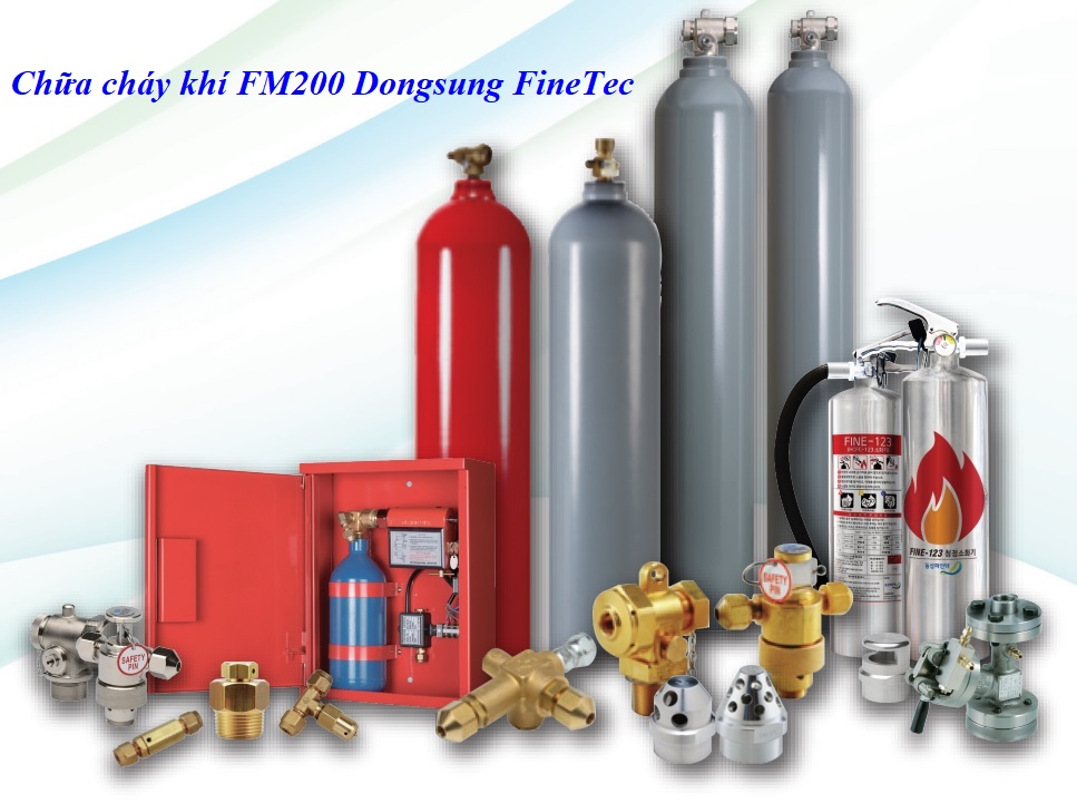 Chữa cháy khí FM200 Dongsung FineTec