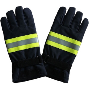 Găng tay chống cháy Nomex xanh đen