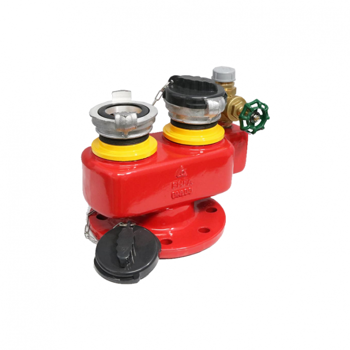 Trụ tiếp nước 2 cửa DN100 ShinYi FHFA-0100-16-D2R