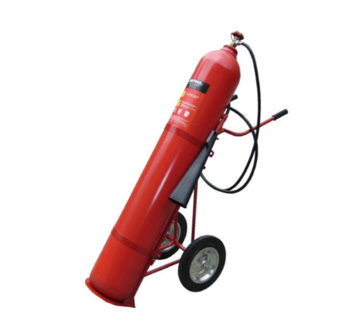 Bình chữa cháy xe đẩy khí CO2 24kg Samwoo MT24